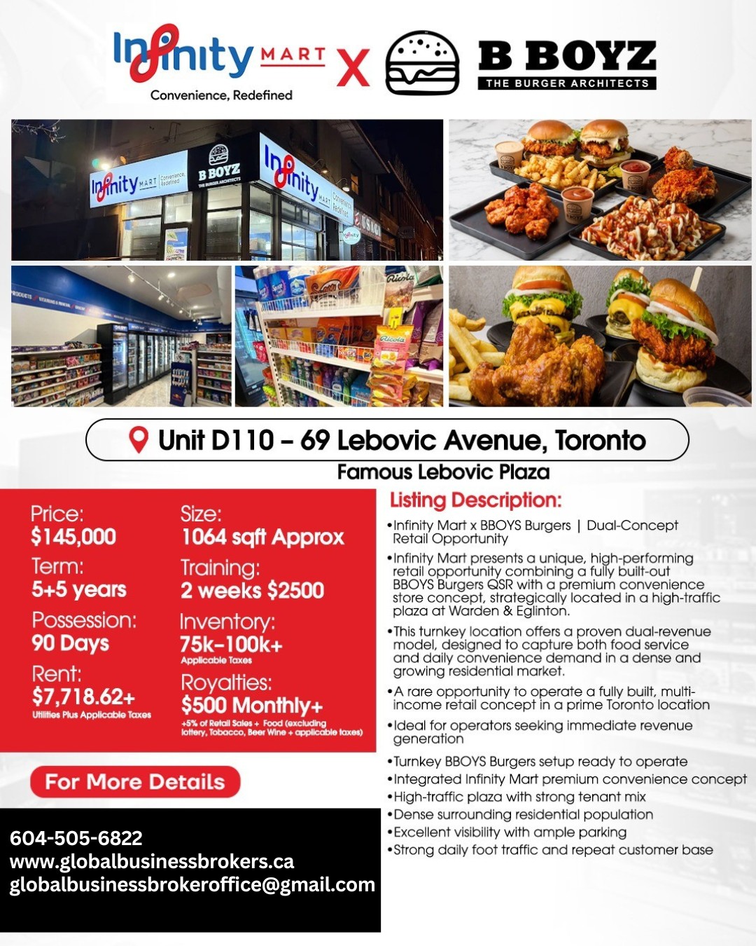 Dual-Concept Business Opportunity in Prime Toronto Location